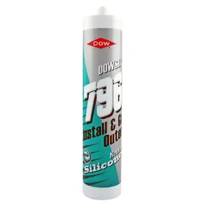 Dowsil 796 External PVCu Silicone Sealant 310ml Cartridge - Anthracite