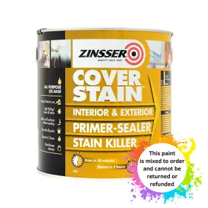 Z-Zinsser Cover Stain Mixed Colour Ral 7038 2.5L