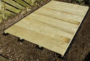 EcoBearer 12ft x 8ft Shed Base Kit (For Floors With 9 x 12ft Bearers) - 54 EcoBearers