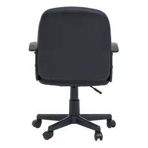 Interiors by Premier Brent Black Small Home Office Chair