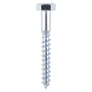 TIMCO Coach Screws Hex Head Silver  - 12.0 x 75