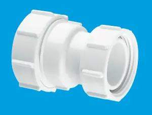 McAlpine T29-LN 1.5" Straight Connector Multifit x BSP Coupling nut