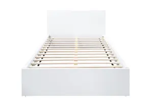 Birlea Oslo King Bed Frame In White