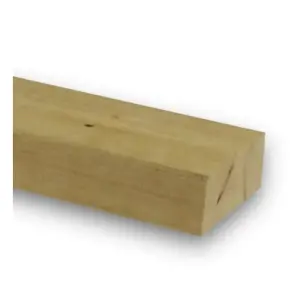 PACK OF 5 (Total 5 Units) - 75mm x 225mm (9" x 3") Sawn Timber Carcassing Wood Softwood Timber - 3.0m Length