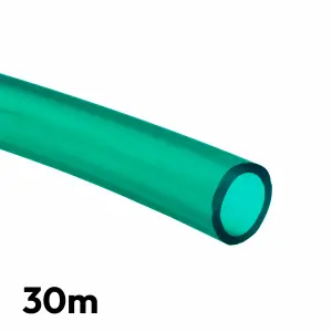 Pisces 30m Roll Green PVC Pond Hose - 1'' (25mm)