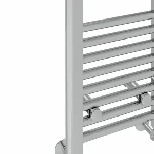 Rinse Bathrooms 800W Electric Heated Warming Towel Rail Bathroom Radiator Chrome - 1400x300mm