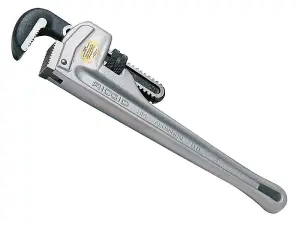 Aluminium Straight Pipe Wrench 250Mm (10In)