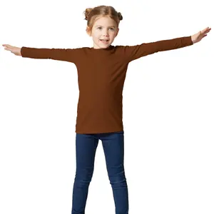 Children's Long-Sleeved Top - brown 104 (3-4y)