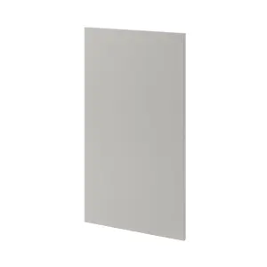 GoodHome Stevia Matt pewter grey Slab Tall wall Cabinet door (W)500mm (H)895mm (T)18mm