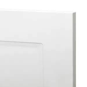 GoodHome Artemisia Matt white Classic shaker Appliance Cabinet door (W)600mm (H)687mm (T)18mm