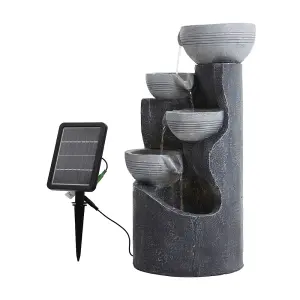 Outdoor Rockery Garden fountain water feature H 62cm