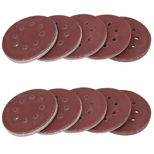 Hook/Loop Sanding Abrasive Discs Orbital DA Palm Sander 100 PK 125mm Mixed Grit