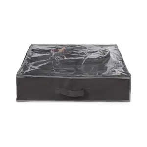 Compactor Plastic 12 compartment Underbed Shoe storage bag