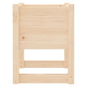 Berkfield Planter 40x40x52.5 cm Solid Wood Pine