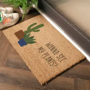 Wanna See My Plants Doormat (60 x 40cm)