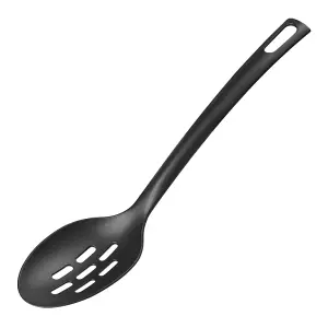 Chef Aid Slotted Cooking Spoon Black (One Size)