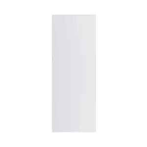 GoodHome Garcinia Gloss light grey slab End panel (H)960mm (W)360mm