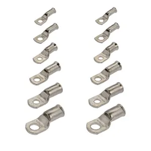 10 x Crimp or Solder Battery Lug Terminals for a 16mm² Cable with 10mm Bolt Hole