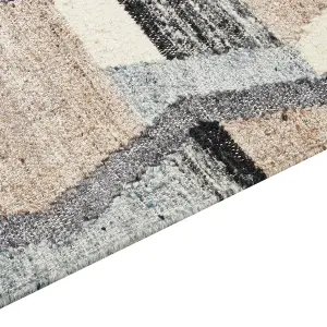 Wool Kilim Area Rug 200 x 300 cm Multicolour AYGEZARD