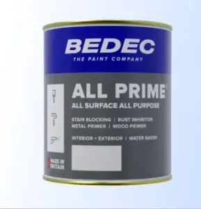 Bedec All Prime Paint - Dark Grey - 5 Litres