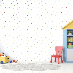 Galerie Tiny Tots 2 Primary Dots Smooth Wallpaper