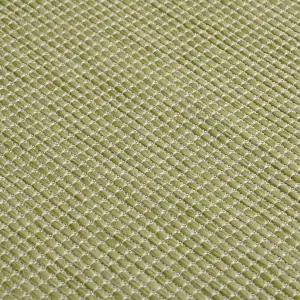 Outdoor Flatweave Rug 140x200 cm Green