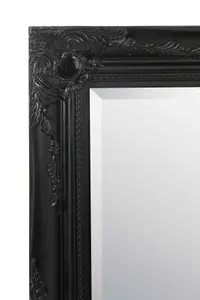 MirrorOutlet Buxton Black Wall Mirror 111 x 79 CM