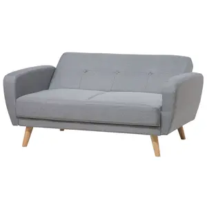 2 Seater Sofa FLORLI Light Grey