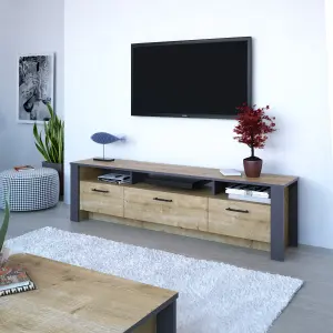 Decorotika Manhattan TV Stand for TVs up to 78"