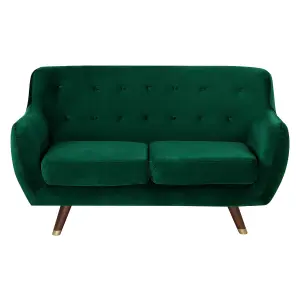 Velvet Living Room Set Emerald Green BODO