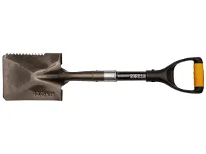 Roughneck GORILLA Sharp-Edge Square Micro Shovel