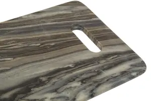 Maison by Premier Rectangular Black Marble Chopping And Serving Board