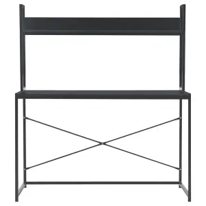 Berkfield Computer Desk Black 120x60x138 cm