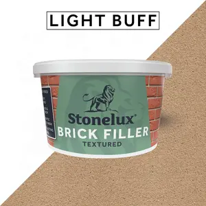 Stonelux Brick Repair Filler 1.4kg Light Buff Filler Brick Effect Filler