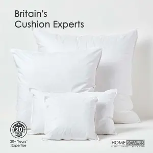 Homescapes Duck Feather Cushion Pads - Luxury Cushion Filler and Inserts 90 x 90 cm (36 x 36")