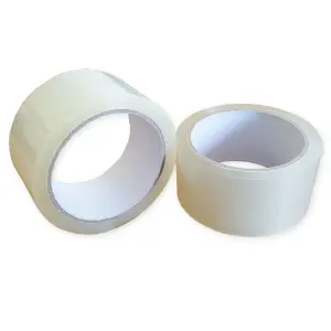 36 x Strong Sticky Clear Transparent 50mm x 66m Parcel Packaging Tape