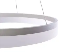 Milagro Ring 60CM LED Designer Pendant Lamp A Stunning Centrepiece Formed From A Hypnotic White Circular 36W(175W) LED Hoop