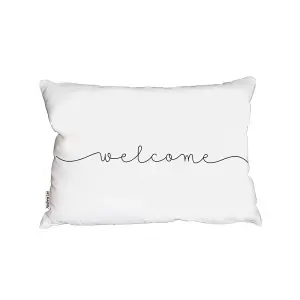 Text Welcome (Outdoor Cushion) / 30cm x 45cm