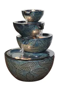 Aqua Creations Albacete Ceramic Fountain Solar Water Feature