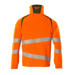 Mascot Accelerate Safe Ultimate Stretch Work Jacket (Hi-Vis Orange/Moss Green)  (X Large)