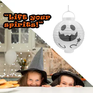 Halloween Paper Lantern Halloween Party, Trick or Treat 20cm Ghost