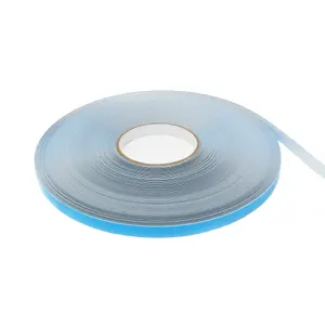 SteelFlex 13mm Wide Steel Tape - Gloss White & Foam Adhesive (30 Metre Length)