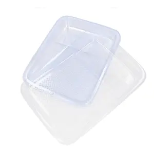 Clear Plastic Disposable Roller Tray Liners for 230mm Roller Trays 15pk