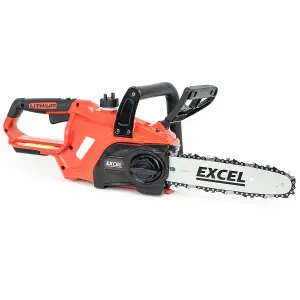 Excel 18V Chainsaw Wood Cutter 245mm with 1 x 5.0Ah Battery & Charger