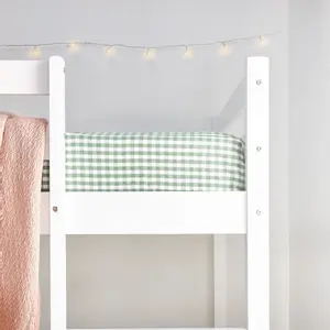 Wooden Bunk Bed Single Splittable Twin Sleeper