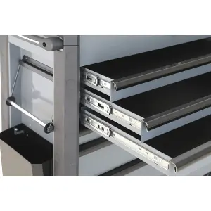 Superline Pro Tool Trolley 6 Drawer With Ball Bearing Slides Grey AP366G