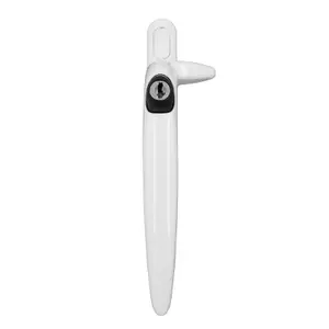 Yale Sparta Cockspur Window Handle - White, Left, 21mm