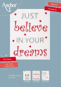 DREAMS - Embroidery Kit: Baby Sets: Dreams - Anchor