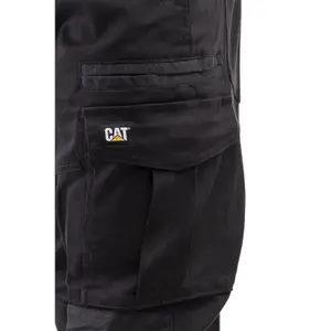 Caterpillar Dynamic Cargo Work Trousers Black - 36L