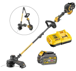 Dewalt DCM5713T1 54v XR Flexvolt Cordless Grass Trimmer Cutter Split Shaft - 6ah